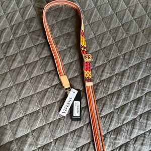 Consuela Sunrise Bright Woven Crossbody Strap. New! Smoke free.